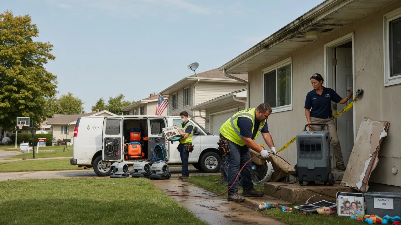 Water Damage Restoration in Harrisburg, OH near me